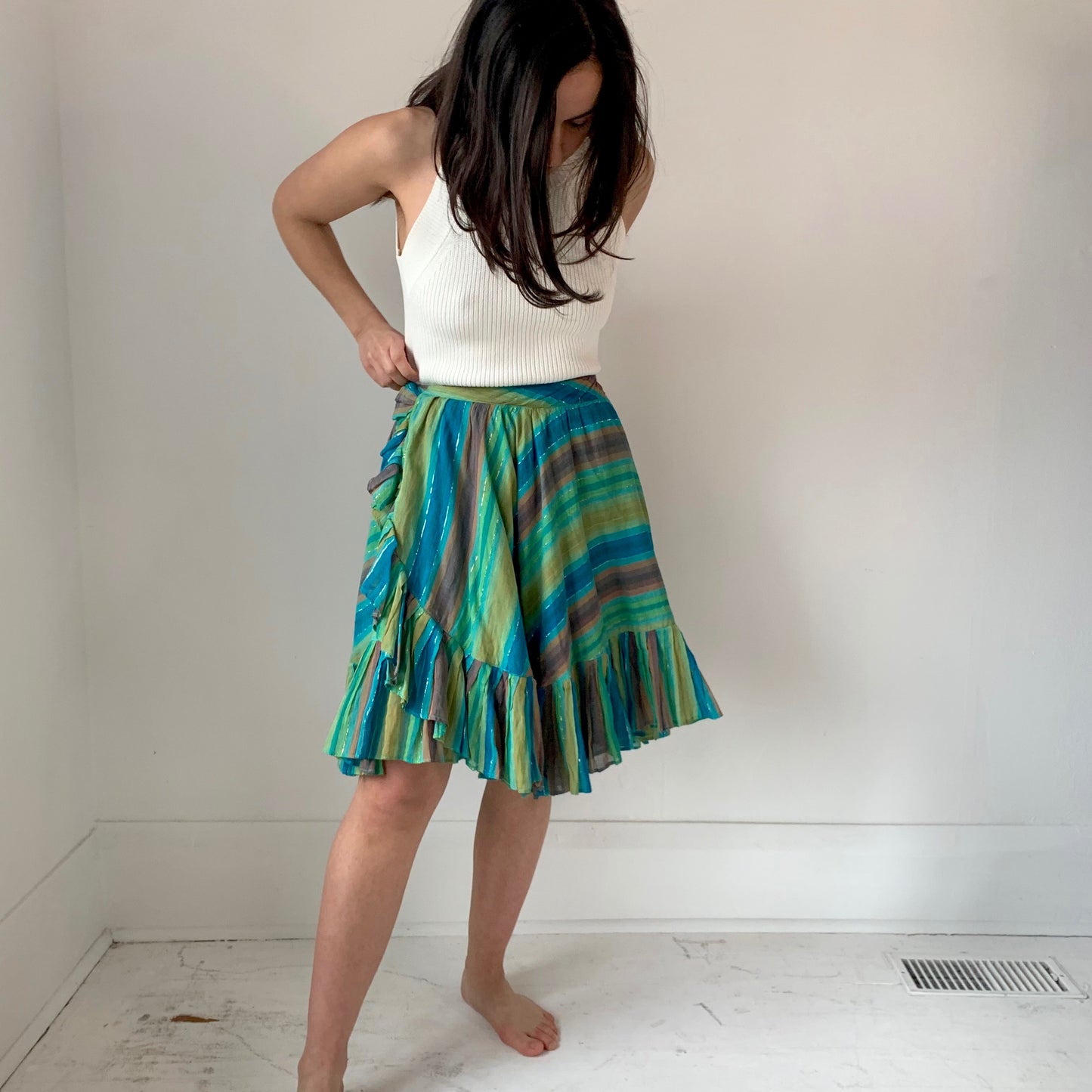 Multi-Striped Skirt