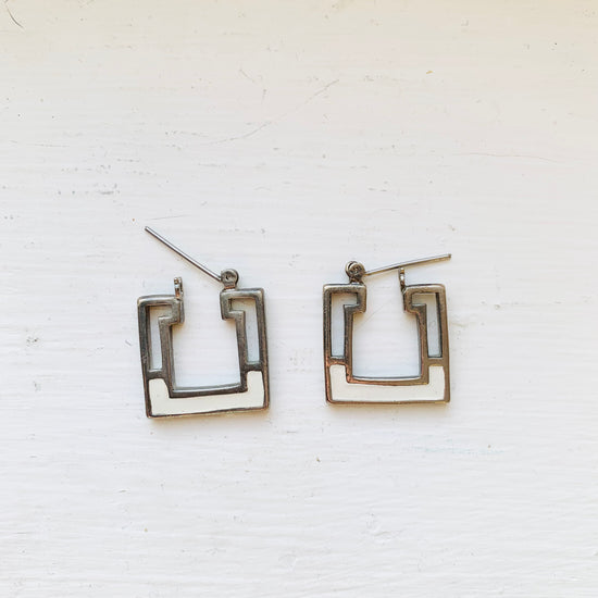 Square Hoop Earrings