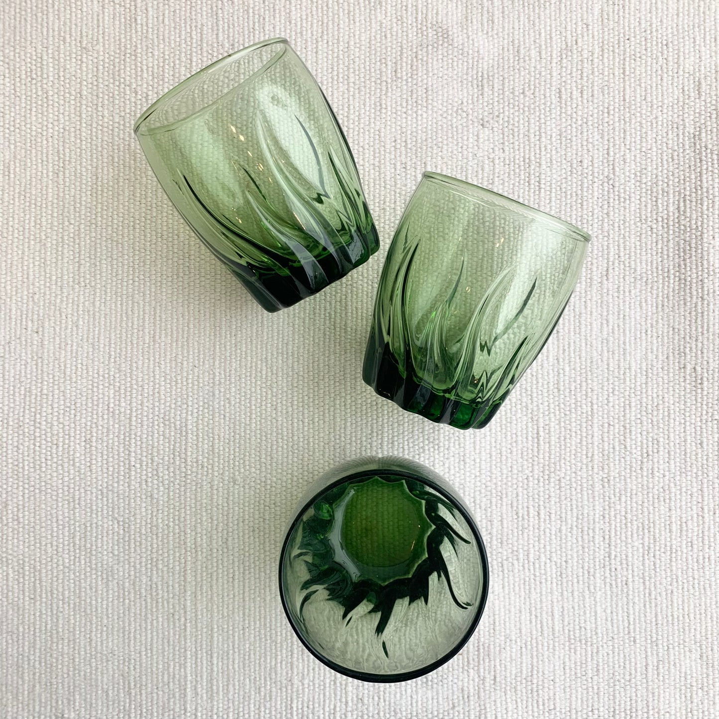 Ivy Green Rocks Glass