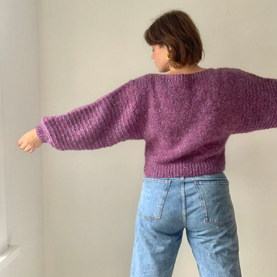 Grape & Lavender Sweater