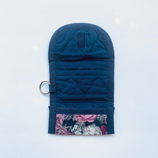 Floral Quilted Mini Wallet