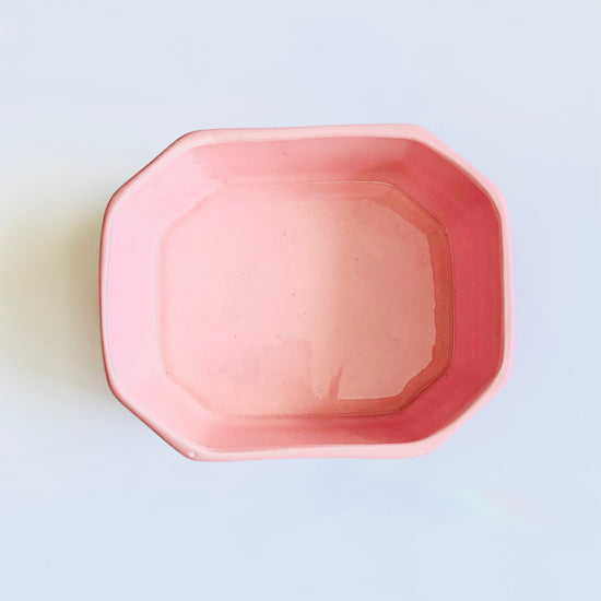 Rosy Pink Ceramic Dish