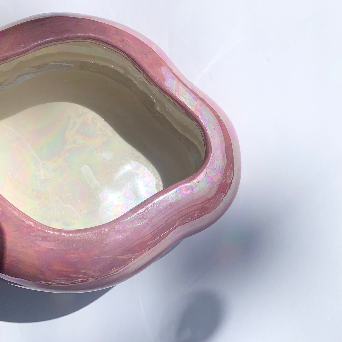 Iridescent Pink Dish