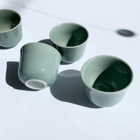 Sage Ceramic Tumblers