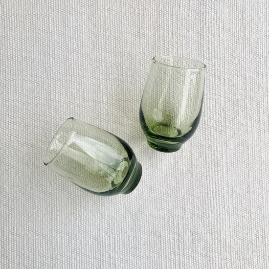 Icy Green Mini Glass
